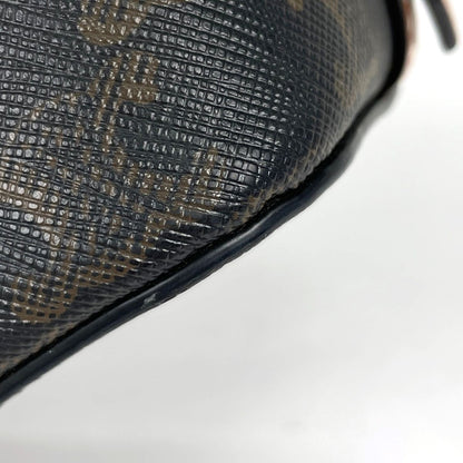 Celine Shoulder Bag Triomphe Teen Cabas de France Brown — view 3