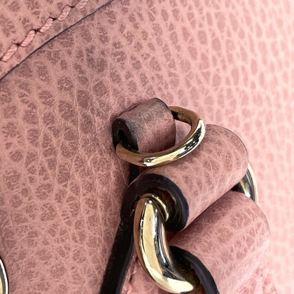 Gucci Handbag Interlocking G 2-Way Leather Pink — view 4