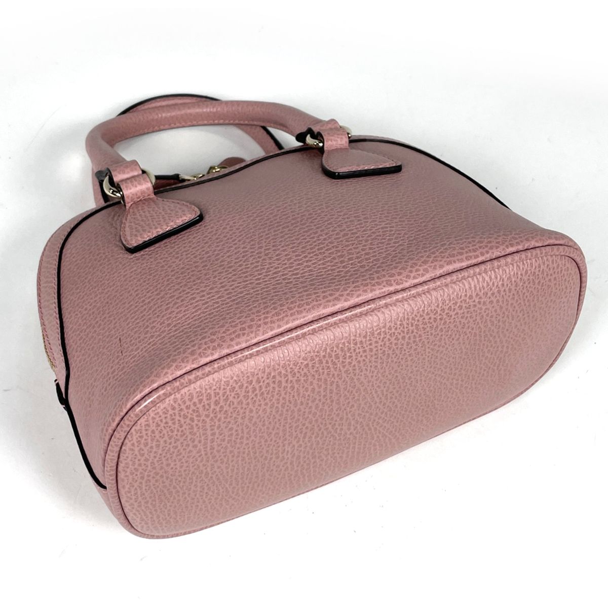 Gucci Handbag Interlocking G 2-Way Leather Pink — view 2