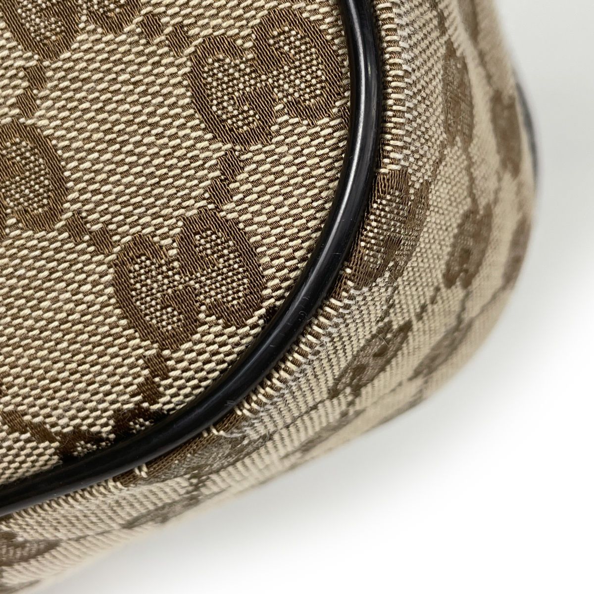 Gucci Shoulder Bag GG Pattern Canvas Beige Brown — view 3