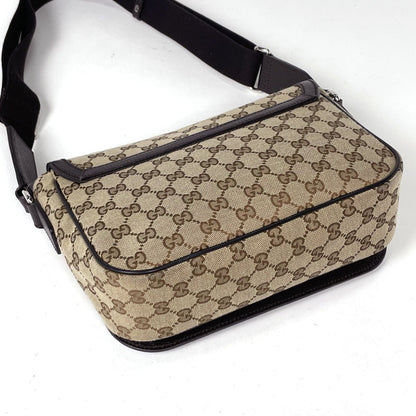 Gucci Shoulder Bag GG Pattern Canvas Beige Brown — view 2