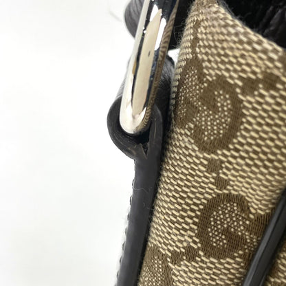 Gucci Shoulder Bag GG Pattern Canvas Beige Brown — view 4