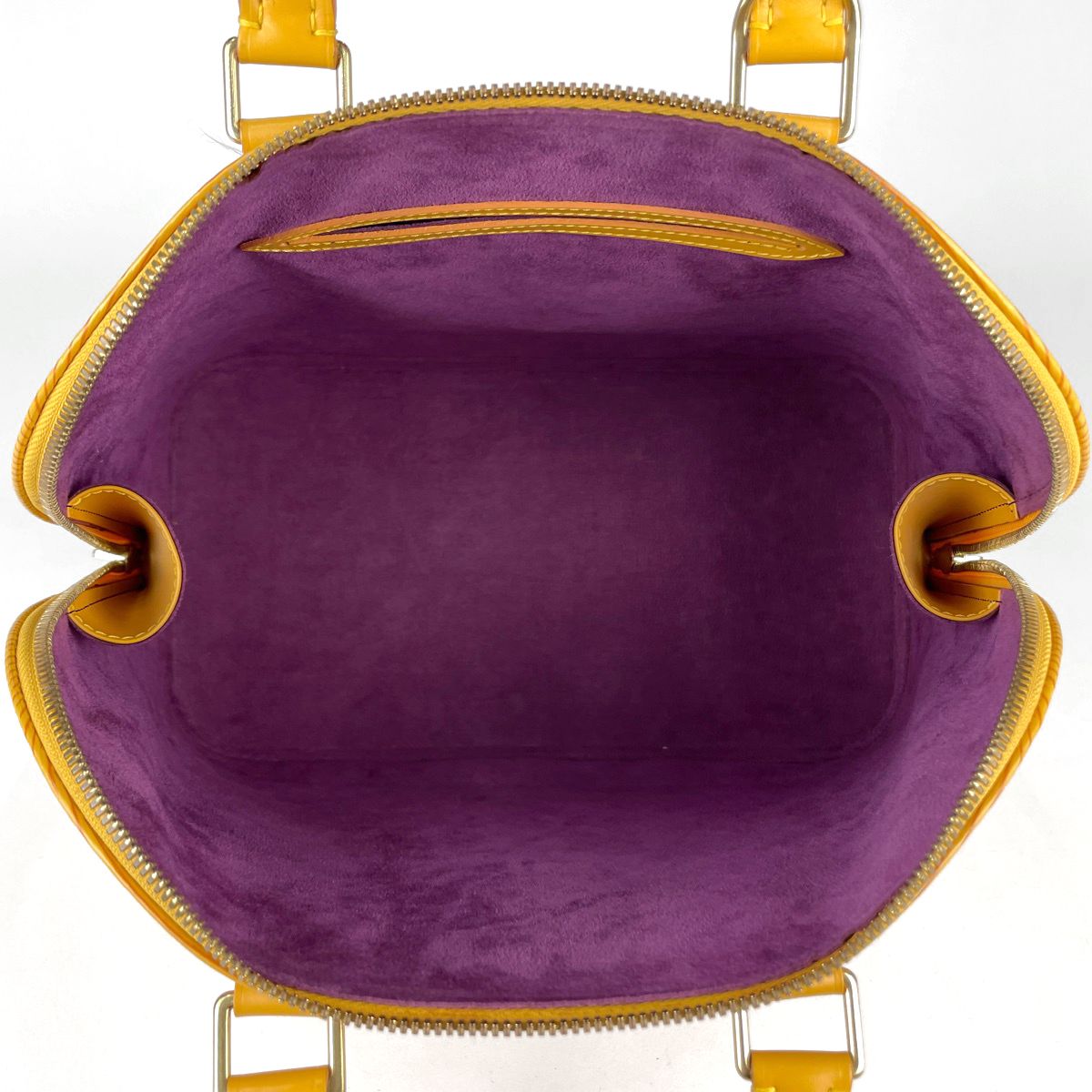 Louis Vuitton Alma Handbag Epi Tassili Yellow — view 6
