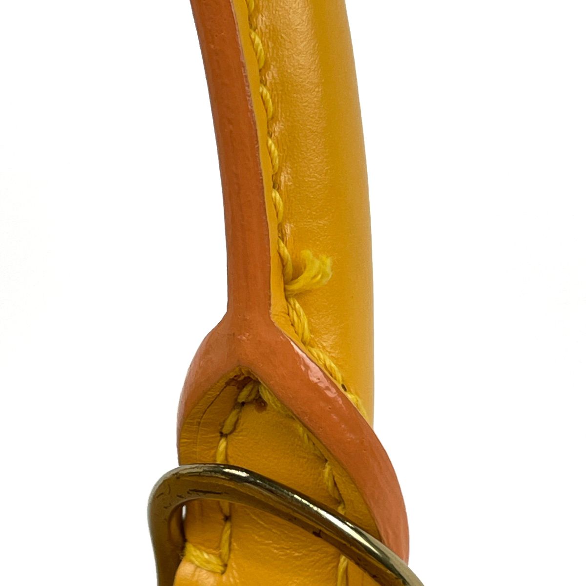 Louis Vuitton Alma Handbag Epi Tassili Yellow — view 4