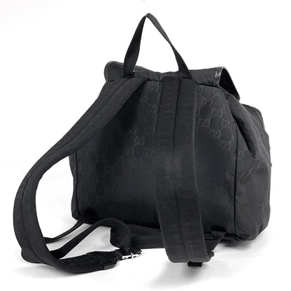 Gucci Backpack GG Pattern Nylon Black — view 2
