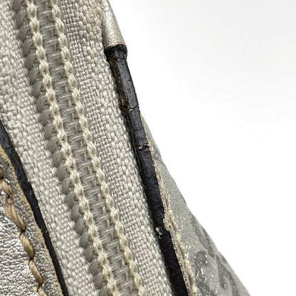 Gucci Shoulder Bag Guccissima Leather Silver — view 5