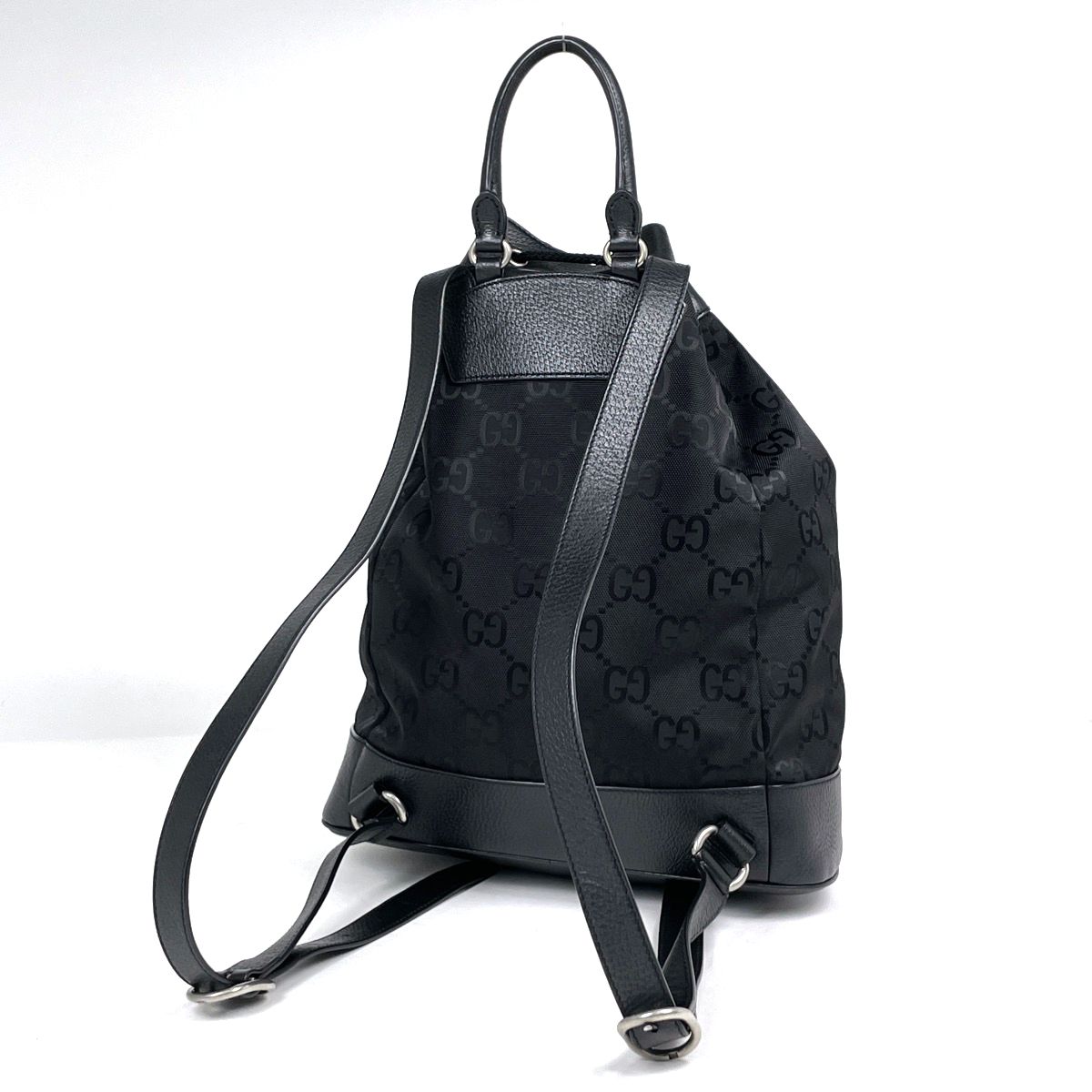 Gucci Backpack Off the Grid Drawstring Nylon Black — view 2