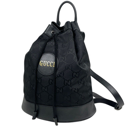 Gucci Backpack Off the Grid Drawstring Nylon Black