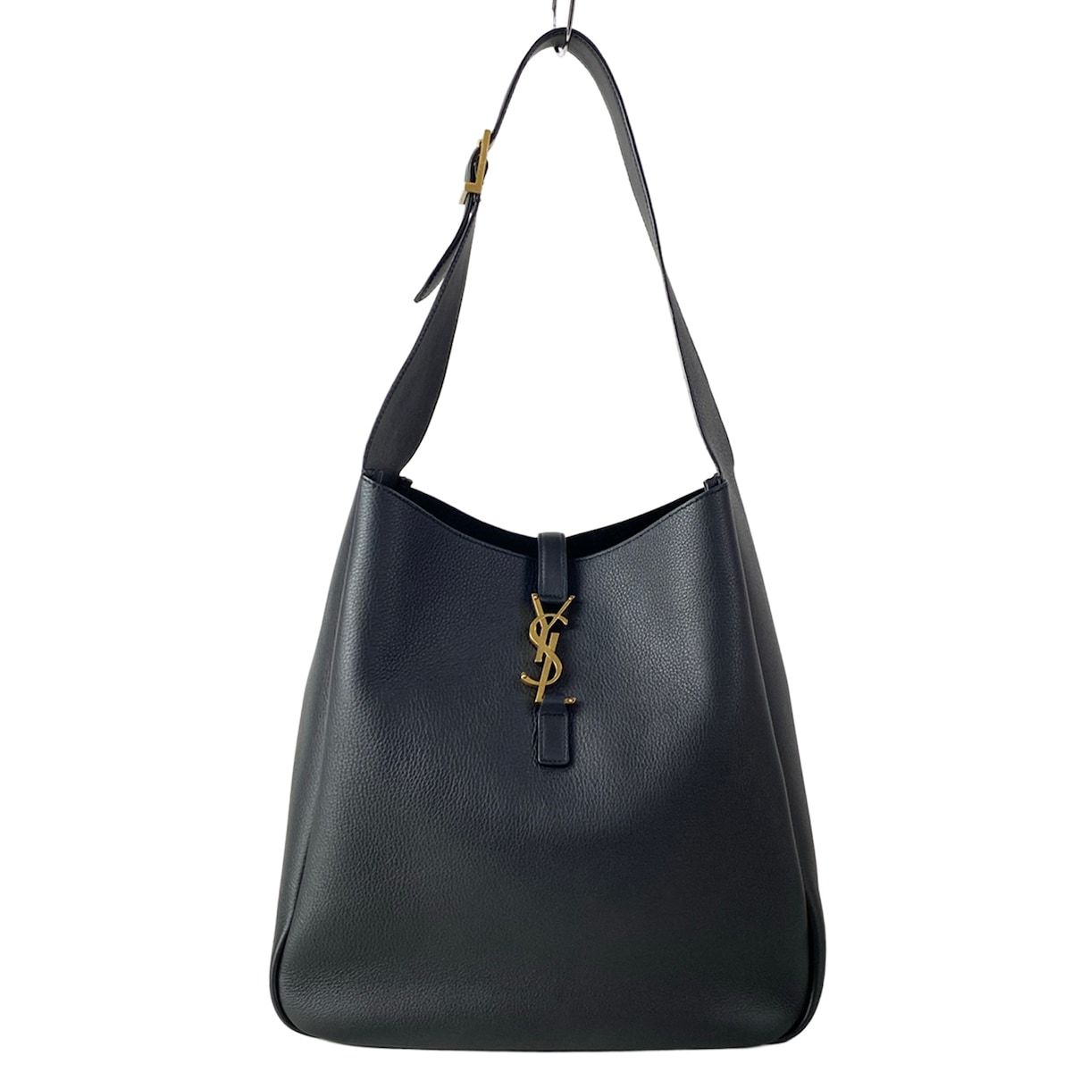 Saint Laurent Paris Shoulder Bag Le 5 a 7 Soft Large Black Leather
