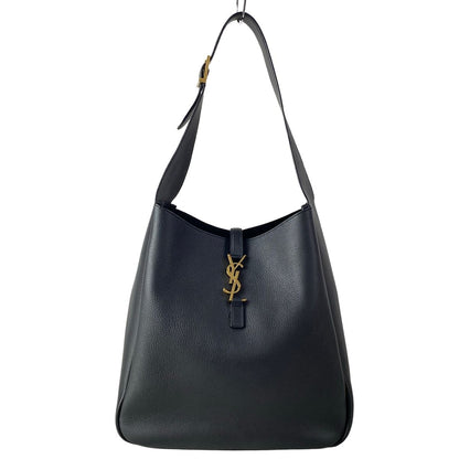Saint Laurent Paris Shoulder Bag Le 5 a 7 Soft Large Black Leather
