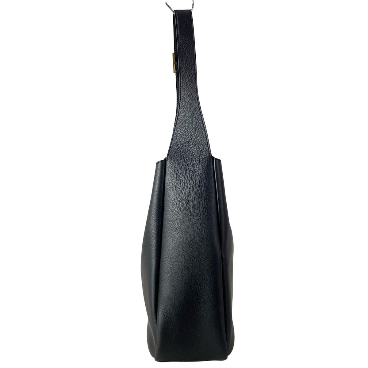 Saint Laurent Paris Shoulder Bag Le 5 a 7 Soft Large Black Leather — view 4