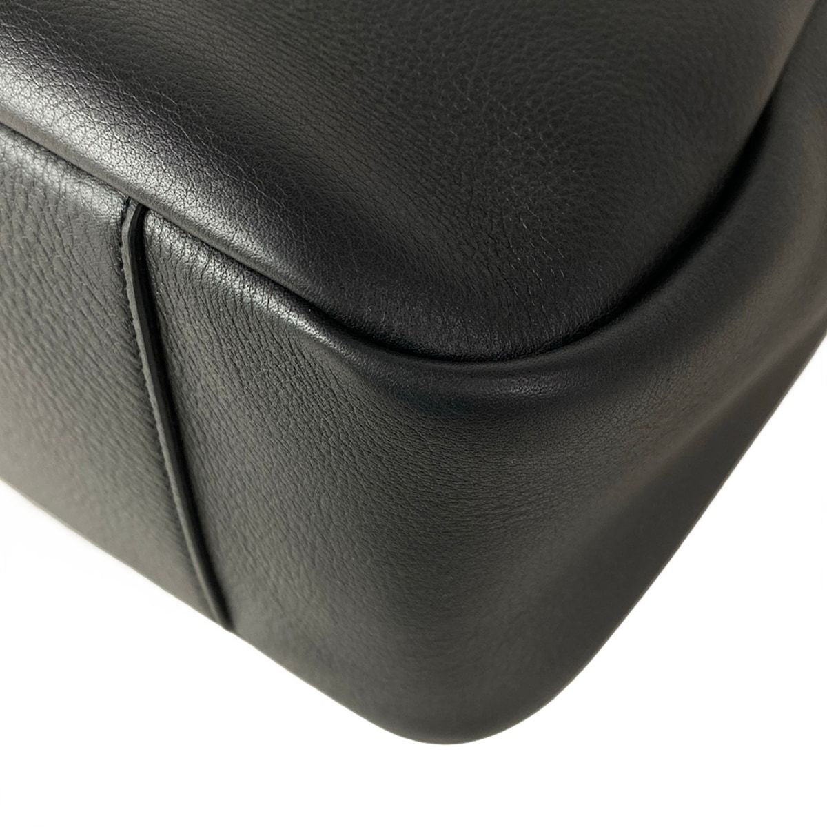 Saint Laurent Paris Shoulder Bag Le 5 a 7 Soft Large Black Leather — view 6