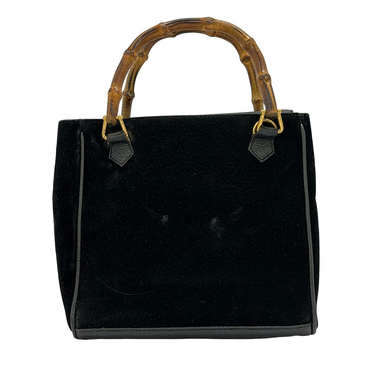 Gucci Handbag Bamboo Black Leather — view 3