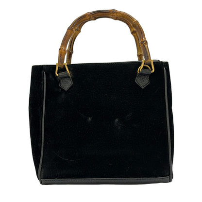 Gucci Handbag Bamboo Black Leather — view 3