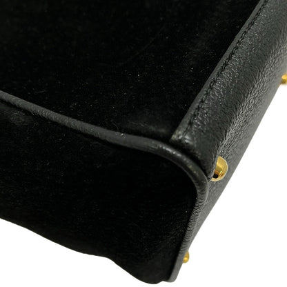Gucci Handbag Bamboo Black Leather — view 6