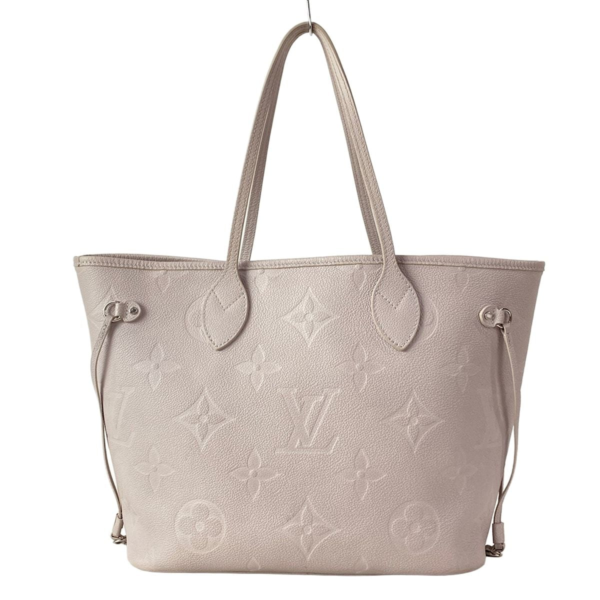Louis Vuitton Tote Monogram Empreinte Neverfull MM Brume Leather Cowhide — view 3