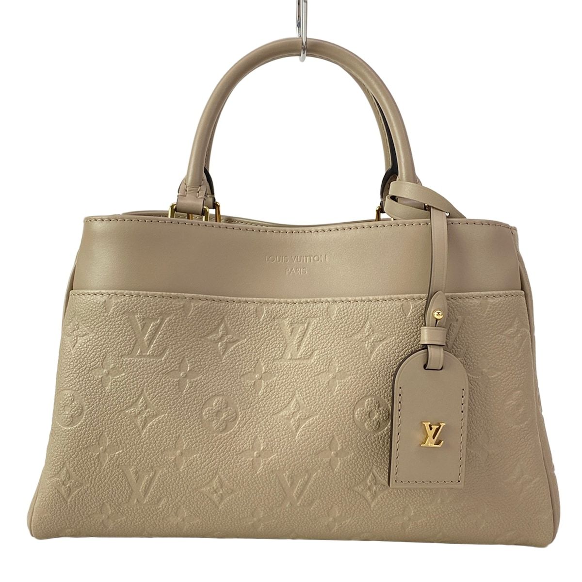Louis Vuitton Tote Monogram Empreinte Avenue PM Tourterelle Leather