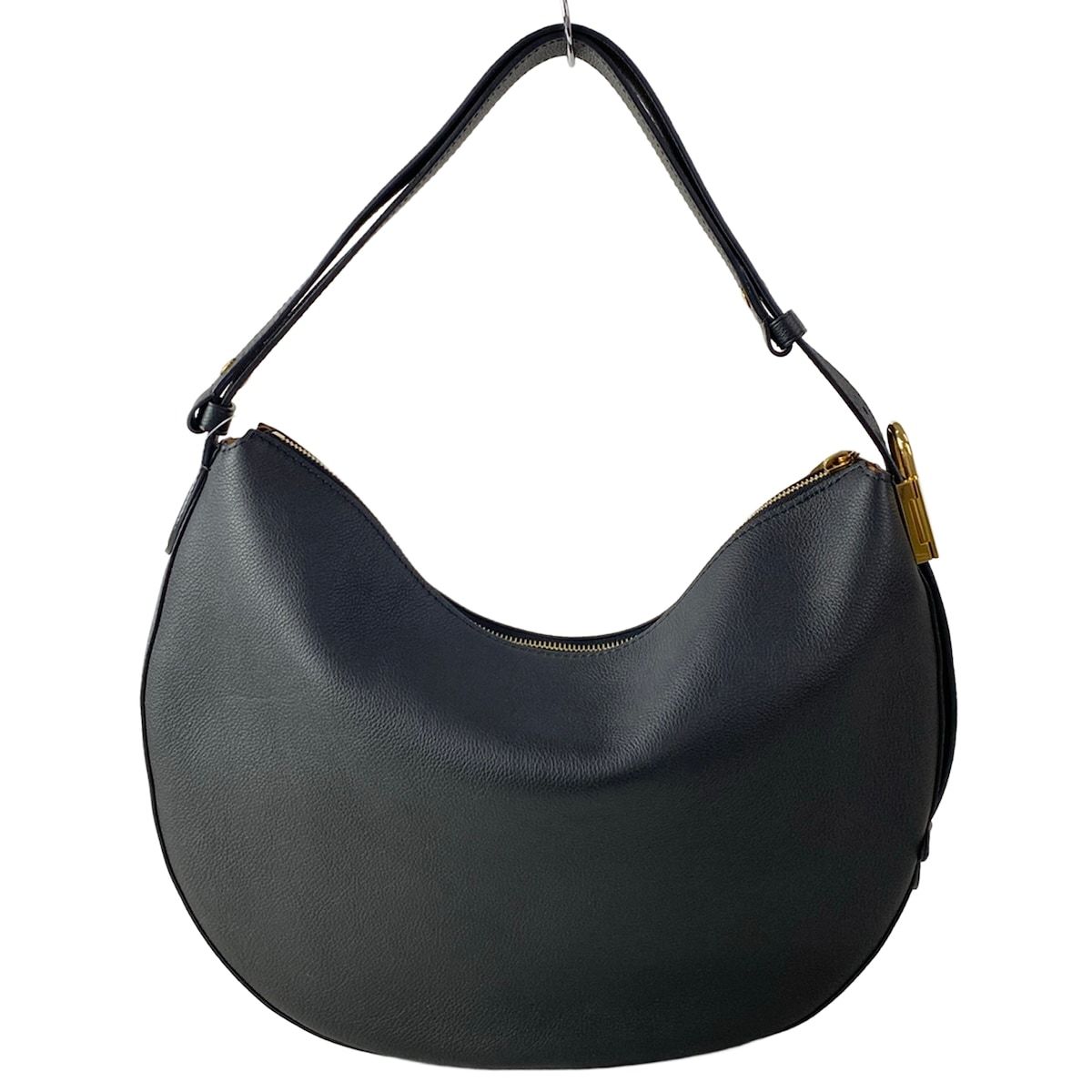 Louis Vuitton Shoulder Bag Lowkey Cookie MM Noir Leather Cowhide — view 3