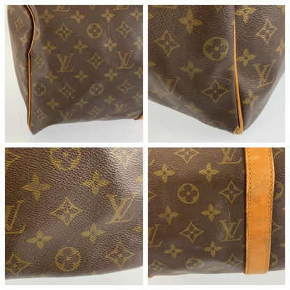 Louis Vuitton Monogram Keepall 50 Brown Gold Boston Bag — view 6