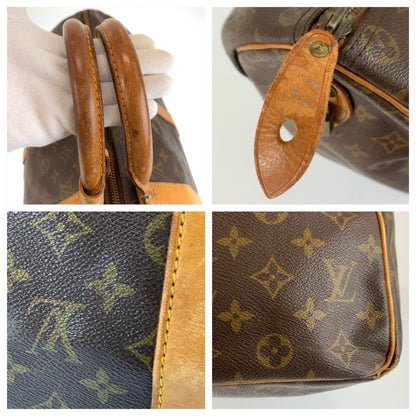 Louis Vuitton Monogram Keepall 50 Brown Gold Boston Bag — view 5