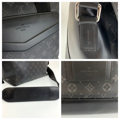 Louis Vuitton Monogram Eclipse Messenger Voyage MM Shoulder Bag — view 6
