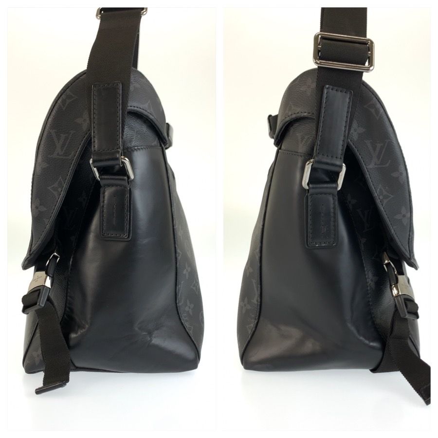Louis Vuitton Monogram Eclipse Messenger Voyage MM Shoulder Bag — view 8