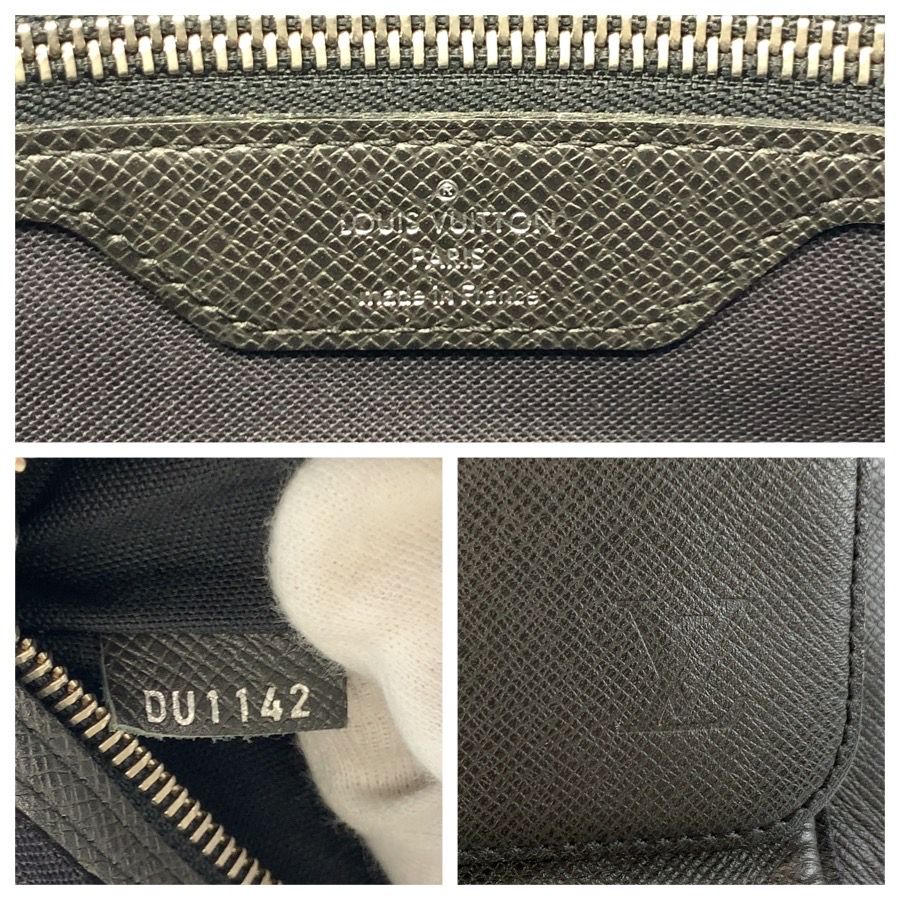 Louis Vuitton Taiga Roman MM Gray Silver Shoulder Bag — view 3
