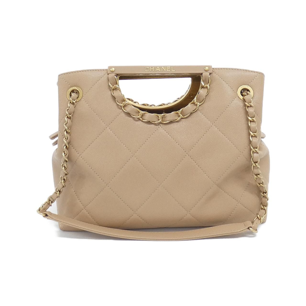 Chanel Shoulder Bag Beige