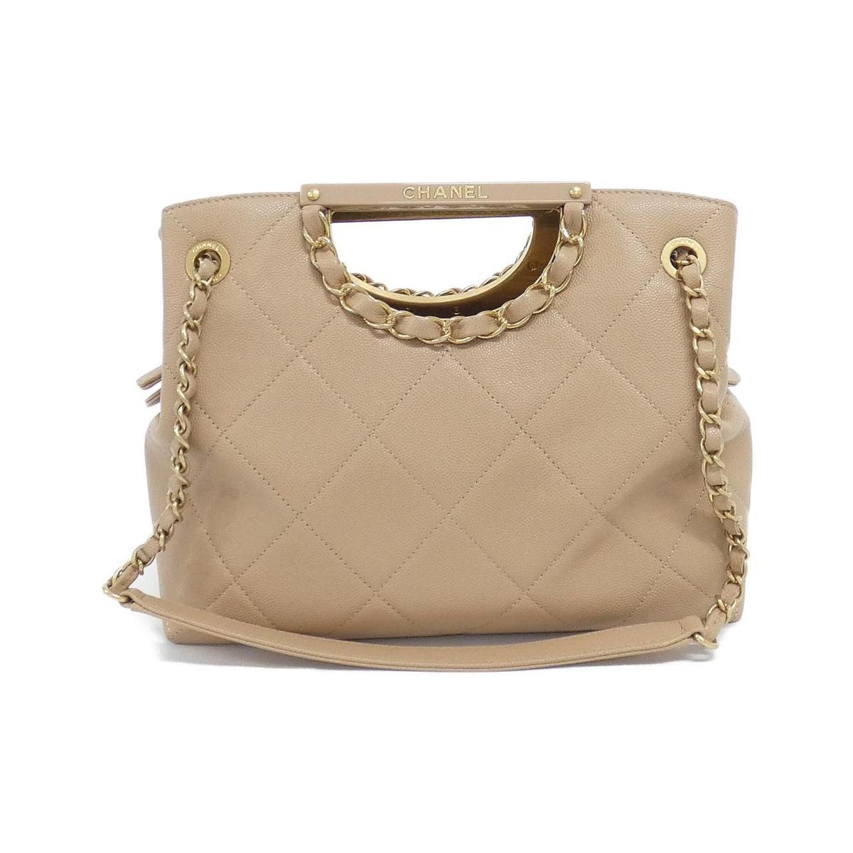 Chanel Shoulder Bag Beige