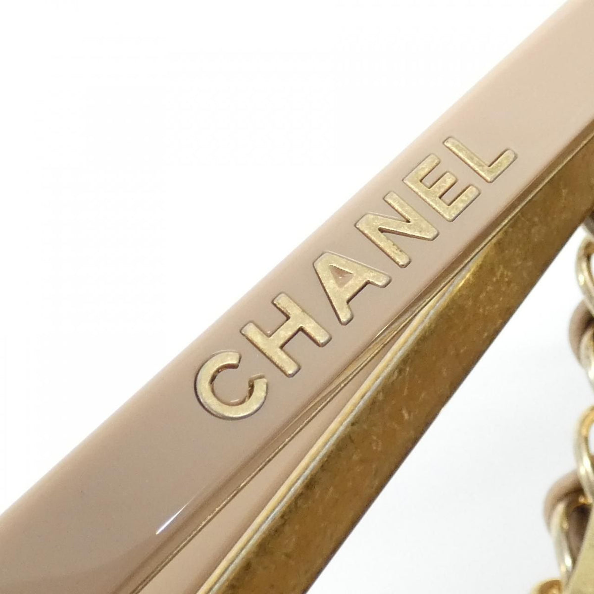Chanel Shoulder Bag Beige — view 3