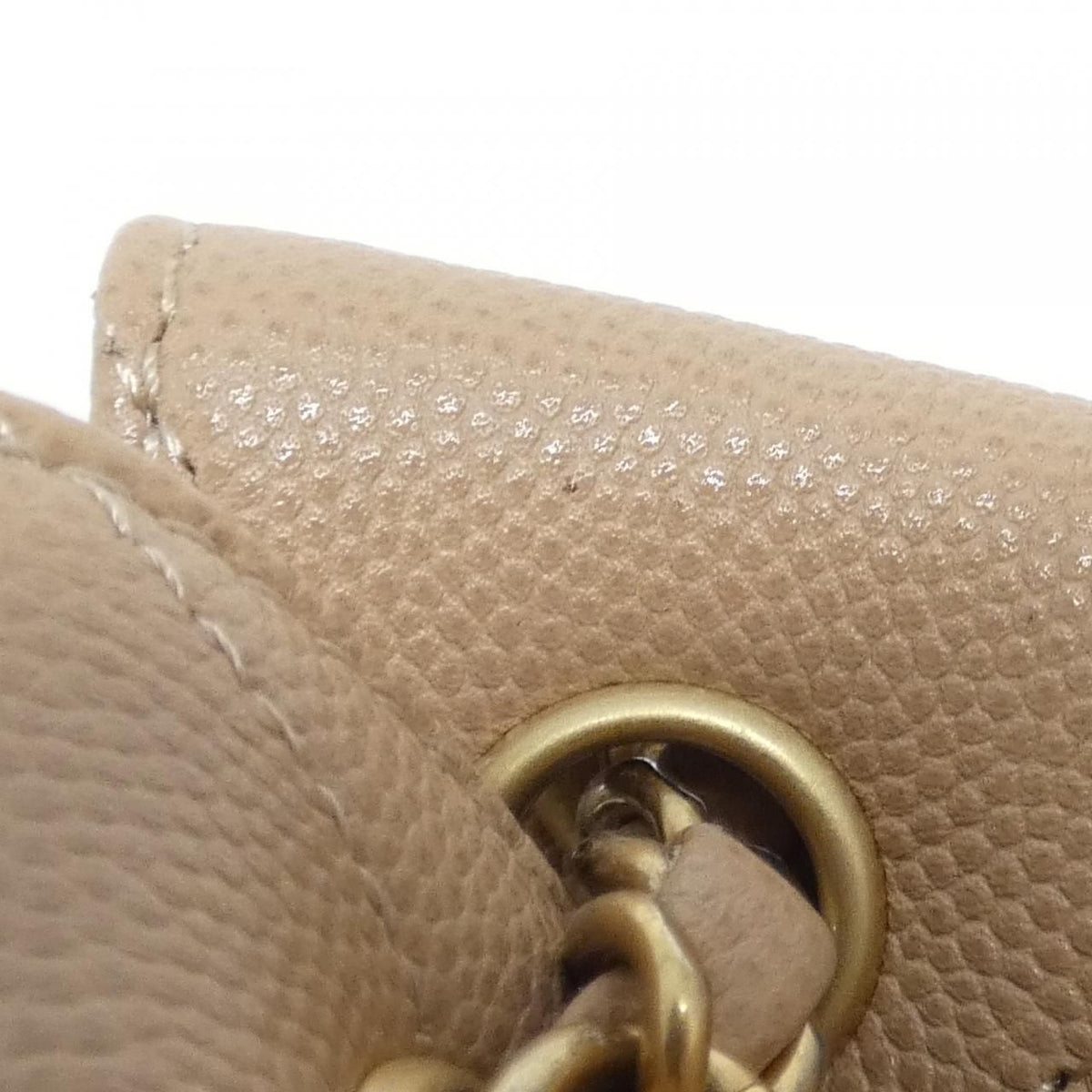 Chanel Shoulder Bag Beige — view 6