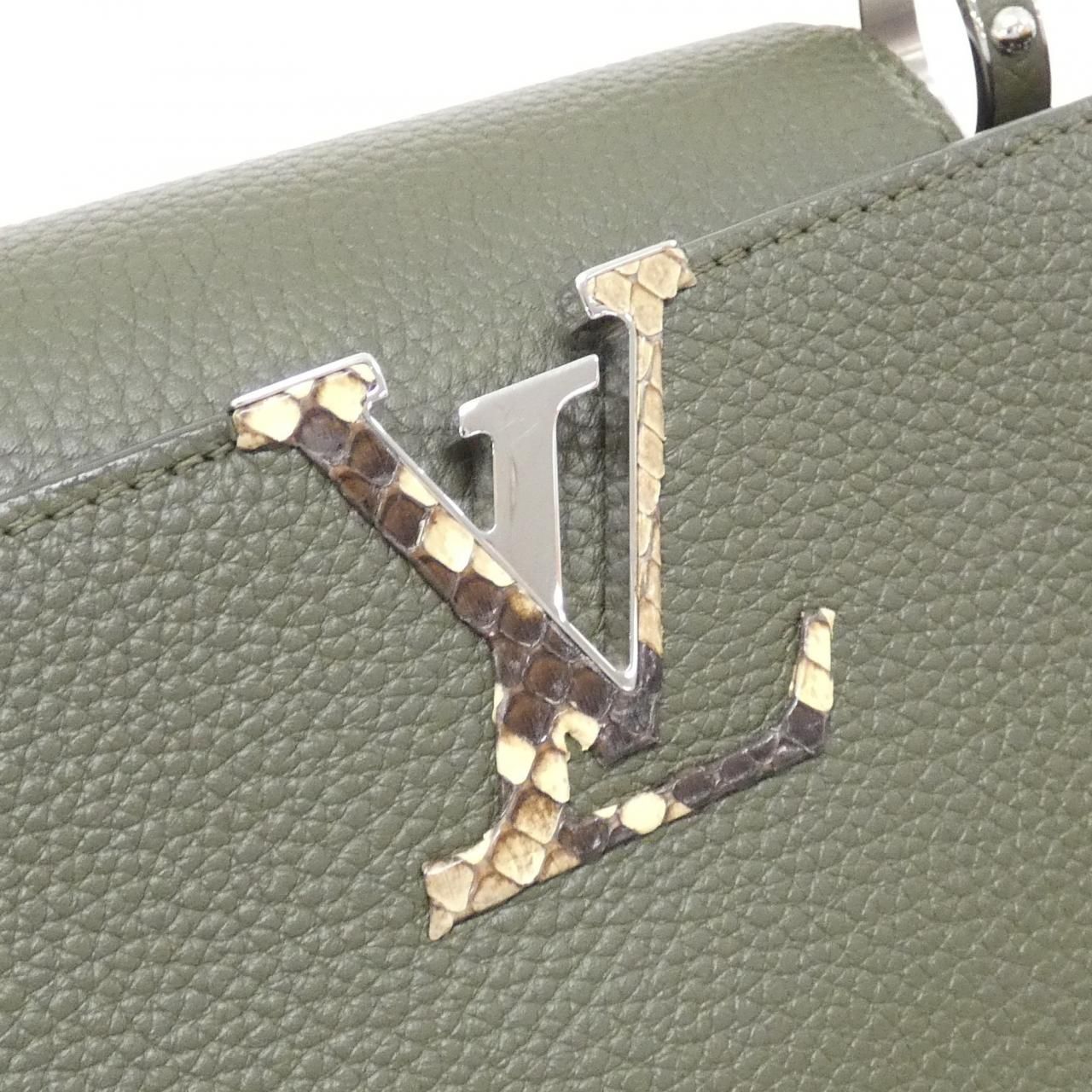 Louis Vuitton Exotic Leather Capucines MM Bag — view 5
