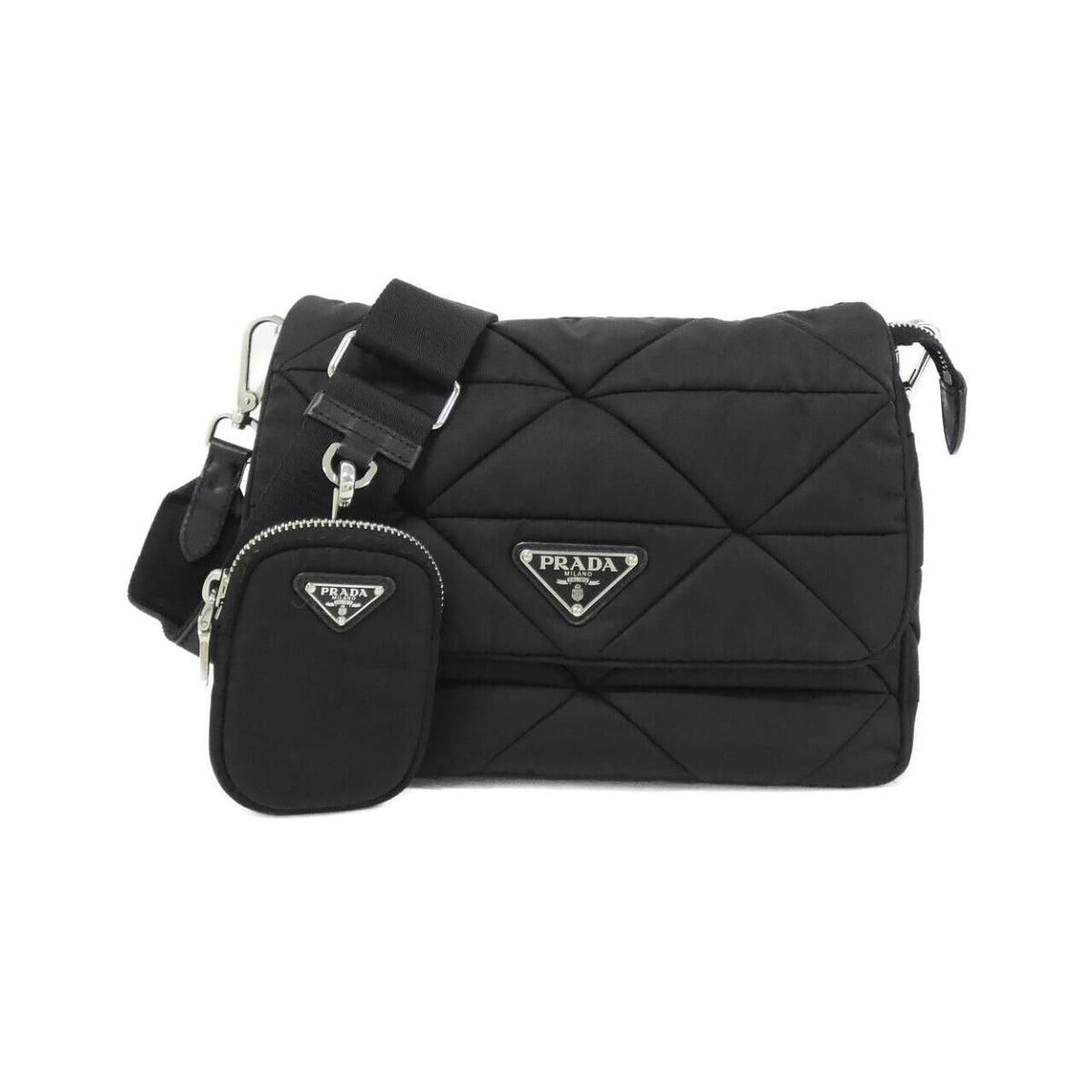 Prada Shoulder Bag Silver