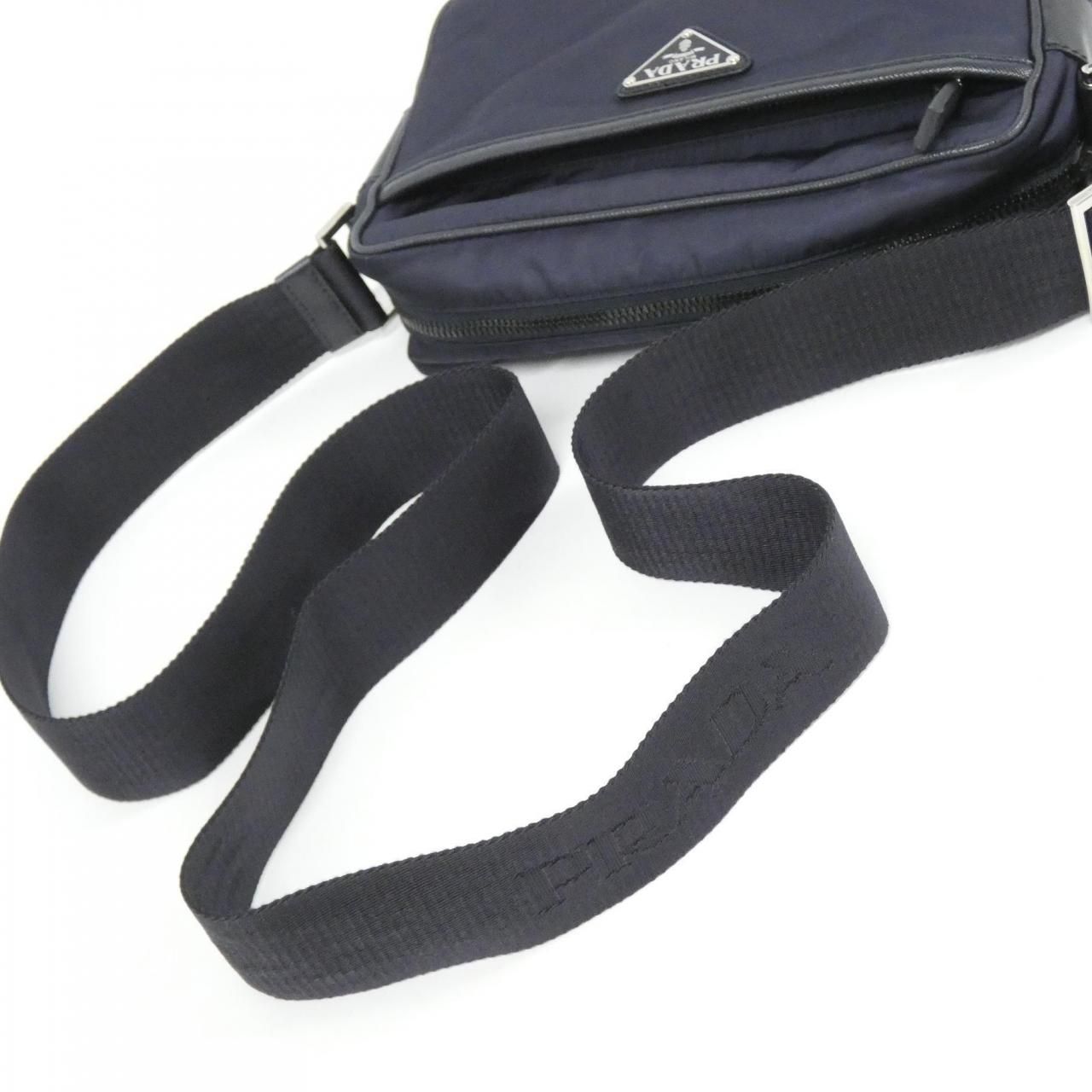 Prada Shoulder Bag Blue — view 8