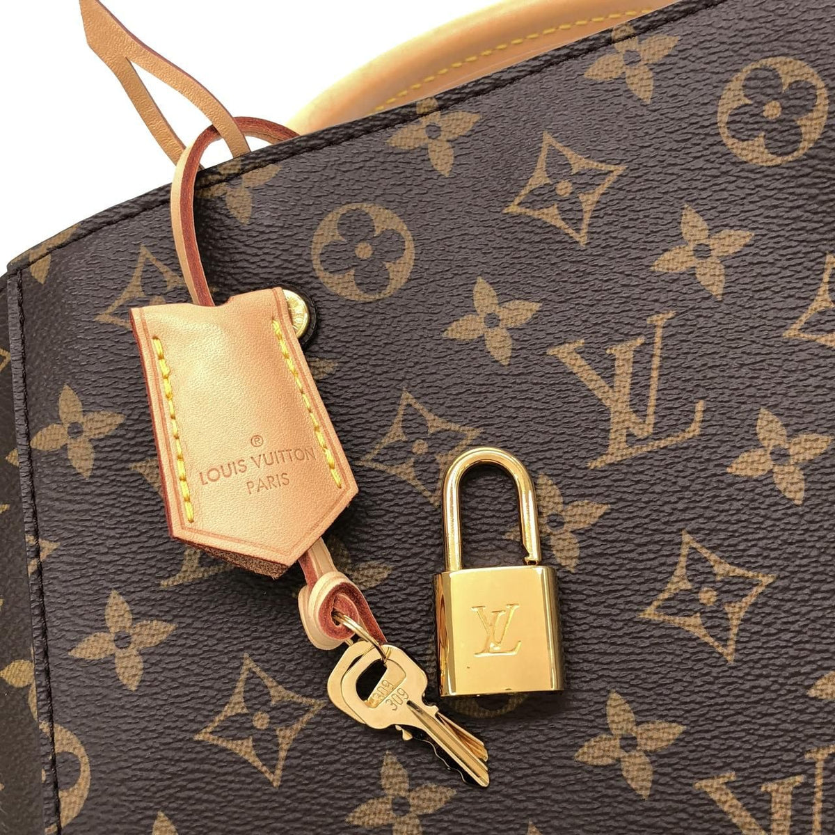 Louis Vuitton Monogram Montaigne BB Bag — view 4