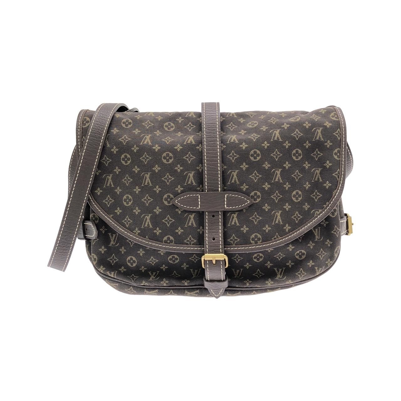 Louis Vuitton Monogram Mini Lin Saumur 30 Crossbody