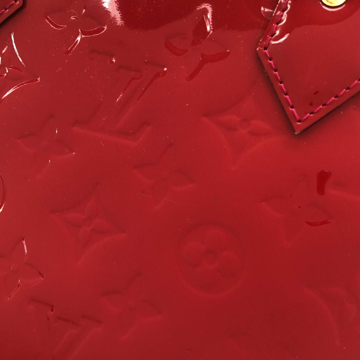 Louis Vuitton Vernis Alma Bag — view 6