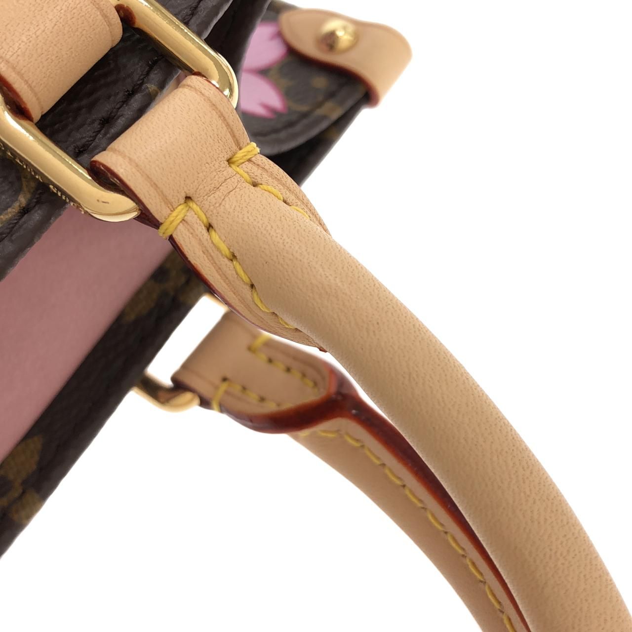 Louis Vuitton Monogram Cherry Blossom on the Go PM Bag — view 7