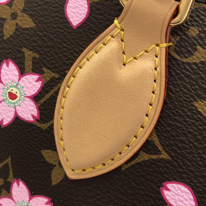 Louis Vuitton Monogram Cherry Blossom on the Go PM Bag — view 6