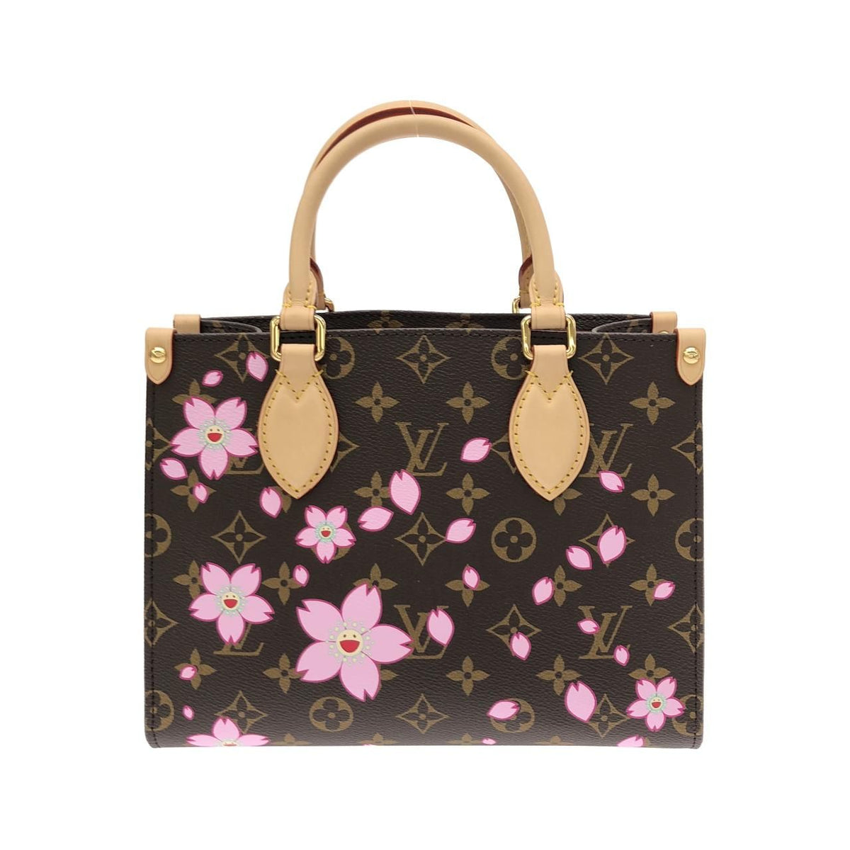 Louis Vuitton Monogram Cherry Blossom on the Go PM Bag — view 2