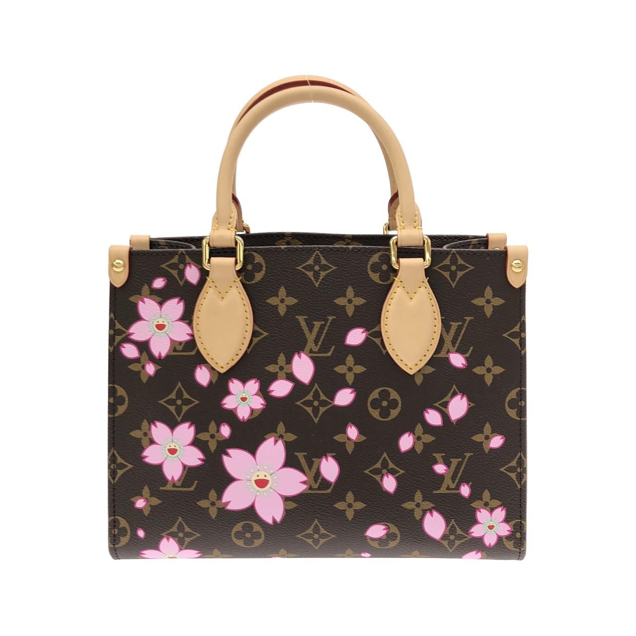 Louis Vuitton Monogram Cherry Blossom on the Go PM Bag — view 2