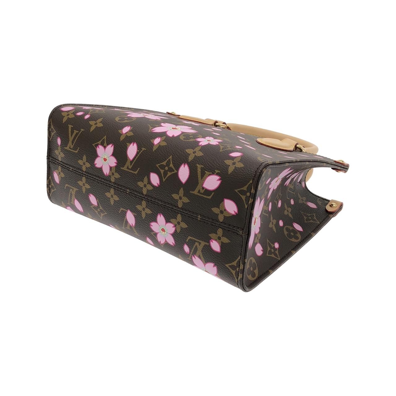 Louis Vuitton Monogram Cherry Blossom on the Go PM Bag — view 3