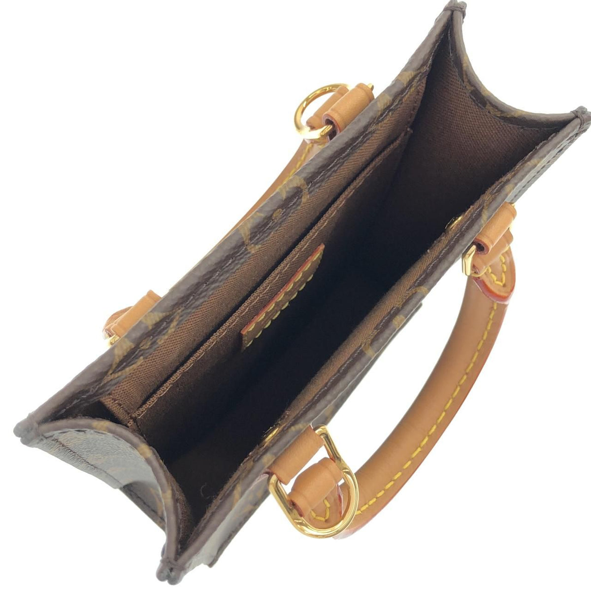 Louis Vuitton Monogram Petite Sac Plat Bag — view 7