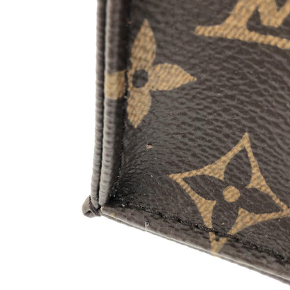 Louis Vuitton Monogram Petite Sac Plat Bag — view 3