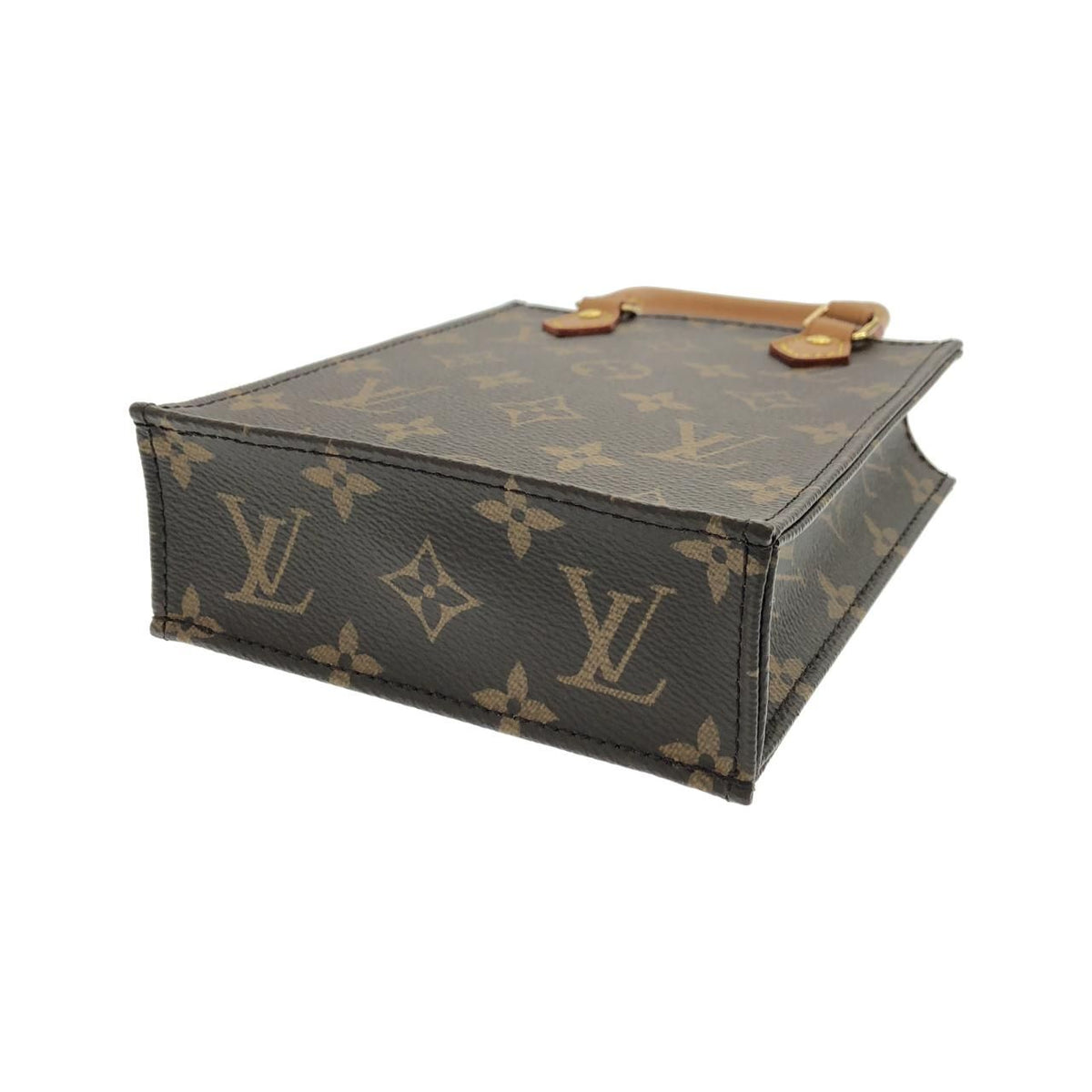 Louis Vuitton Monogram Petite Sac Plat Bag — view 2