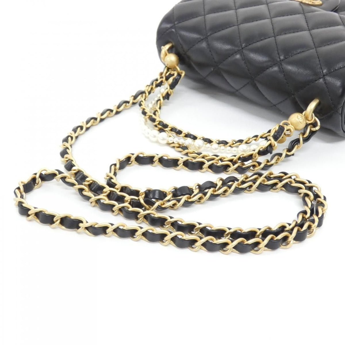 Chanel Bag Handbag Black — view 7