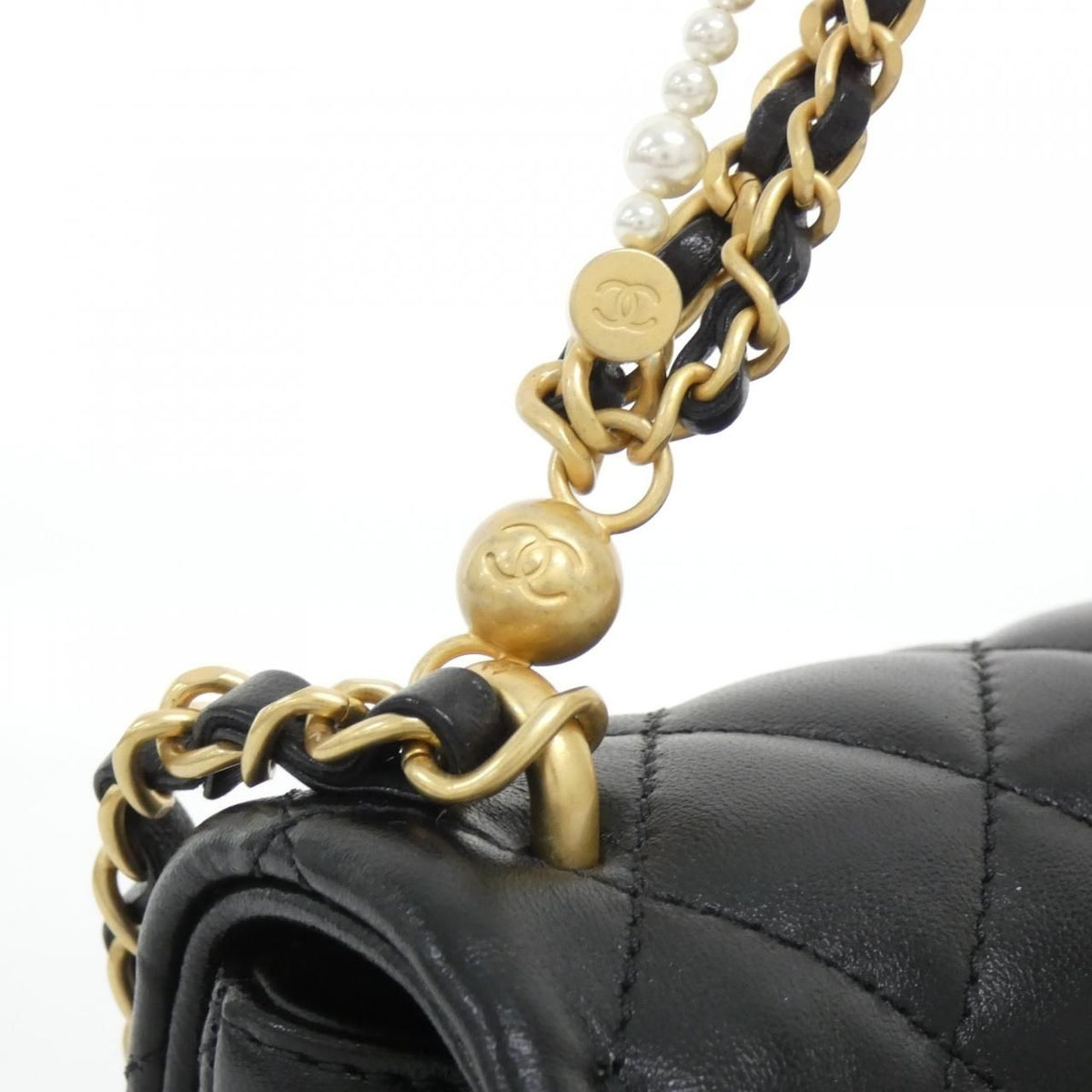Chanel Bag Handbag Black — view 6