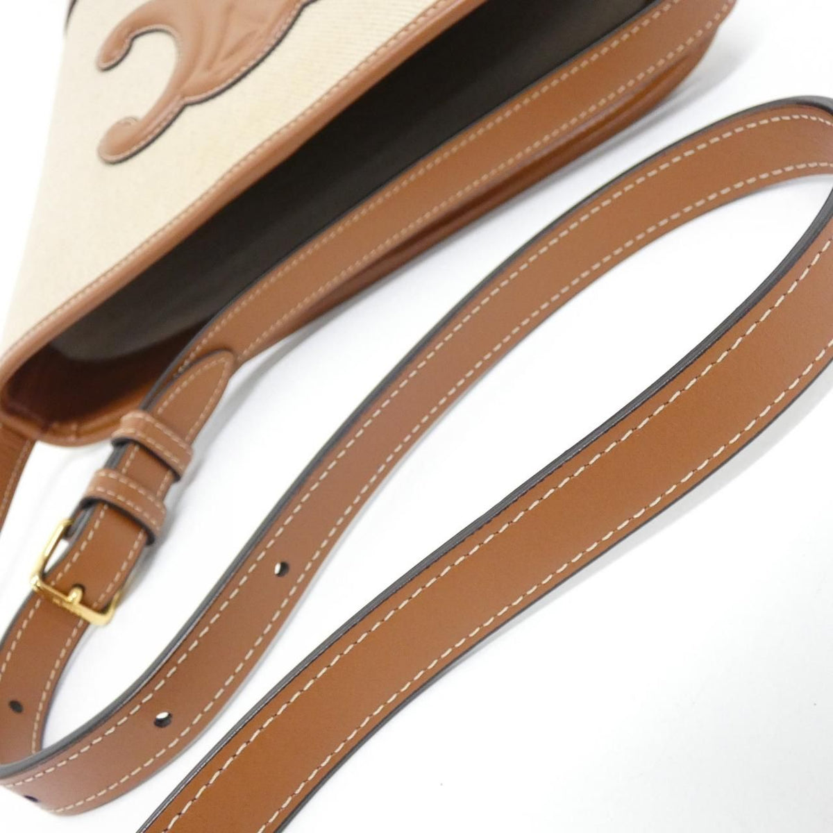 Celine Small Bucket Cuir Triomphe Shoulder Bag — view 7