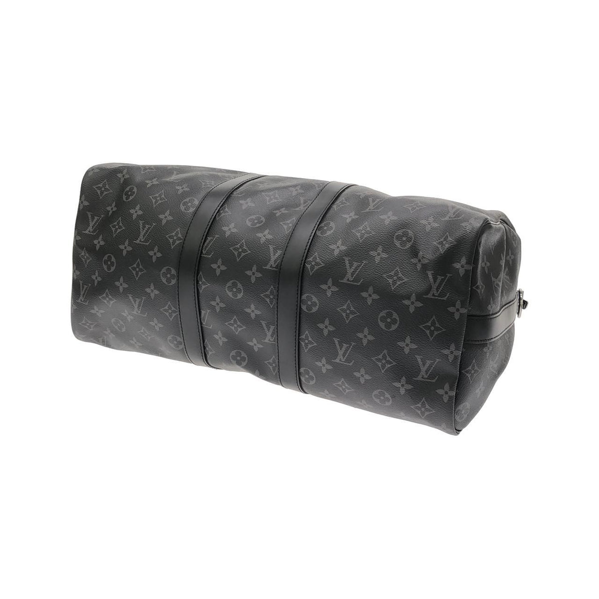 Louis Vuitton Monogram Eclipse Keepall Bandouliere 45 Boston Bag — view 2