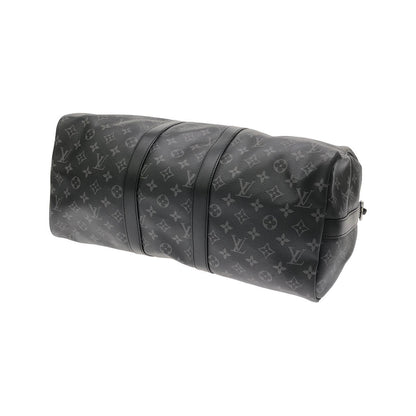 Louis Vuitton Monogram Eclipse Keepall Bandouliere 45 Boston Bag — view 2